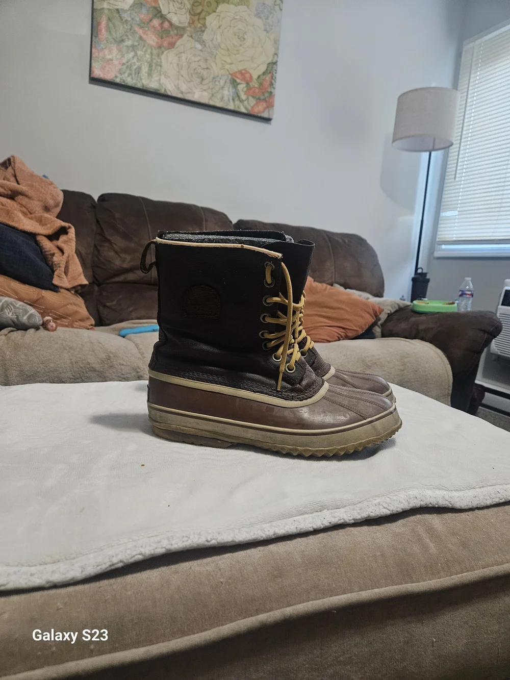 Sorel 1964 Premium T CVS Waterproof Snow Boots Men's 10 Brown Cordovan